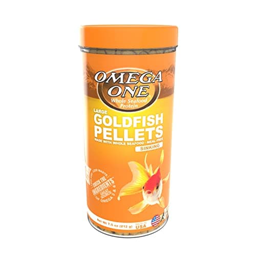 Omega One Goldfish Pellets, Sinking