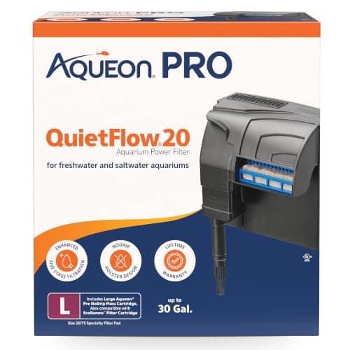 Aqueon QuietFlow LED PRO Power Filter, Size 20