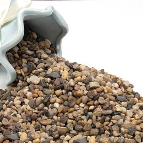 Aqualyra Natural River Pebble Aquarium Gravel (5 mm)